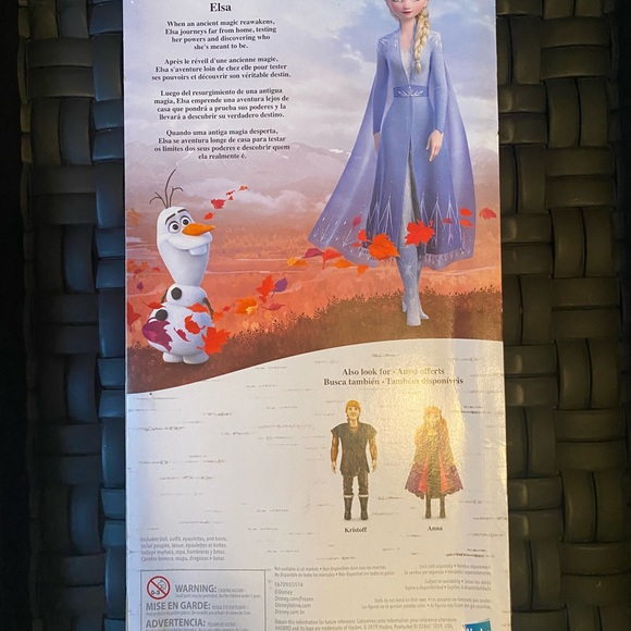 NEW Disney's Frozen 2 Elsa Frozen Shimmer Fashion Doll - Picture 2 of 2